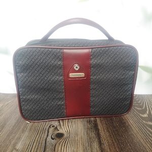 Vintage kleine Samsonite Koffer, Reisetasche, kleine Accessoire-Tasche oder Vitrinen-Dekor, guter Vintage-Zustand