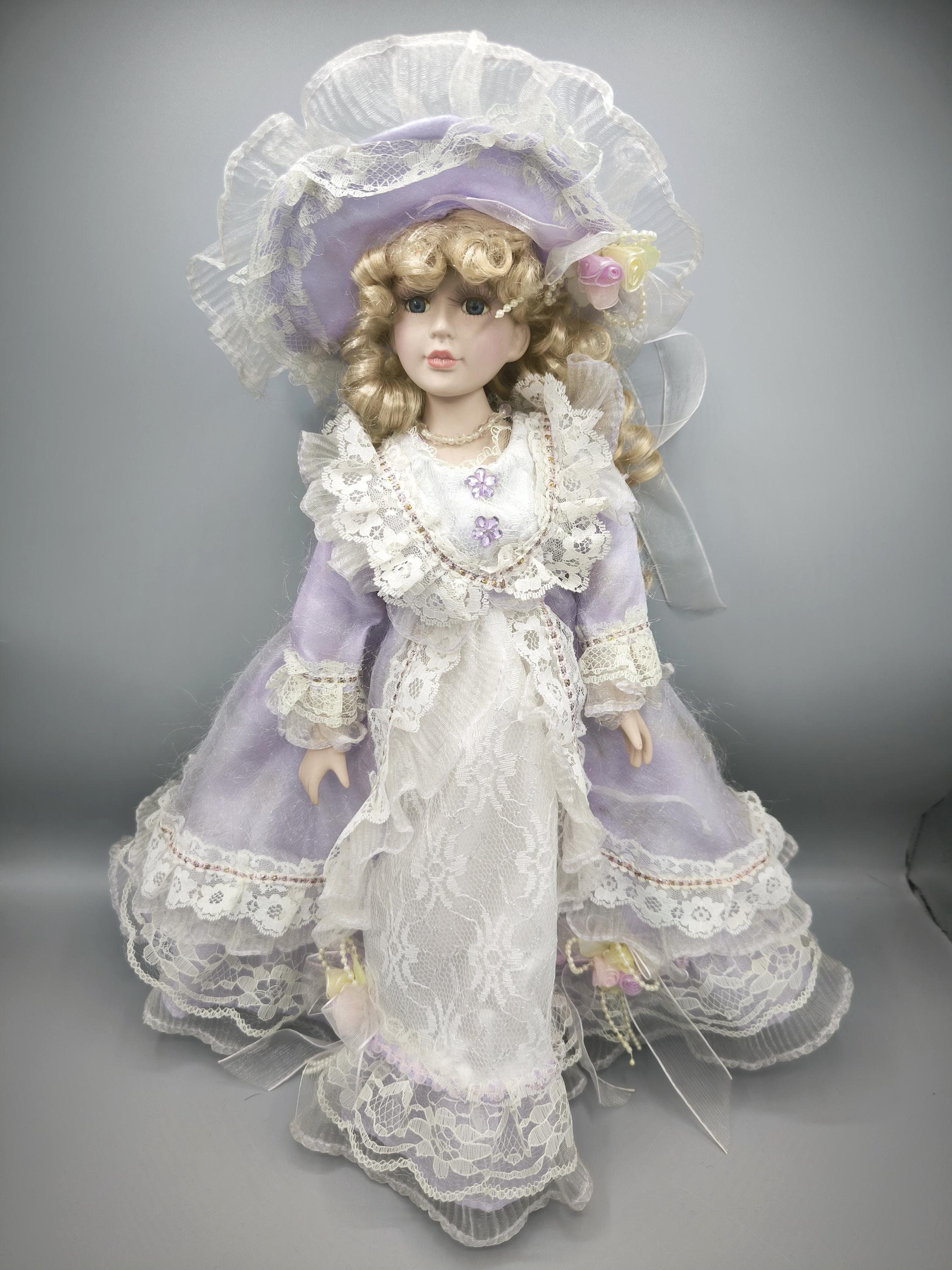Dress Victorian Porcelain Dolls Value Vintage Victorian Porcelain