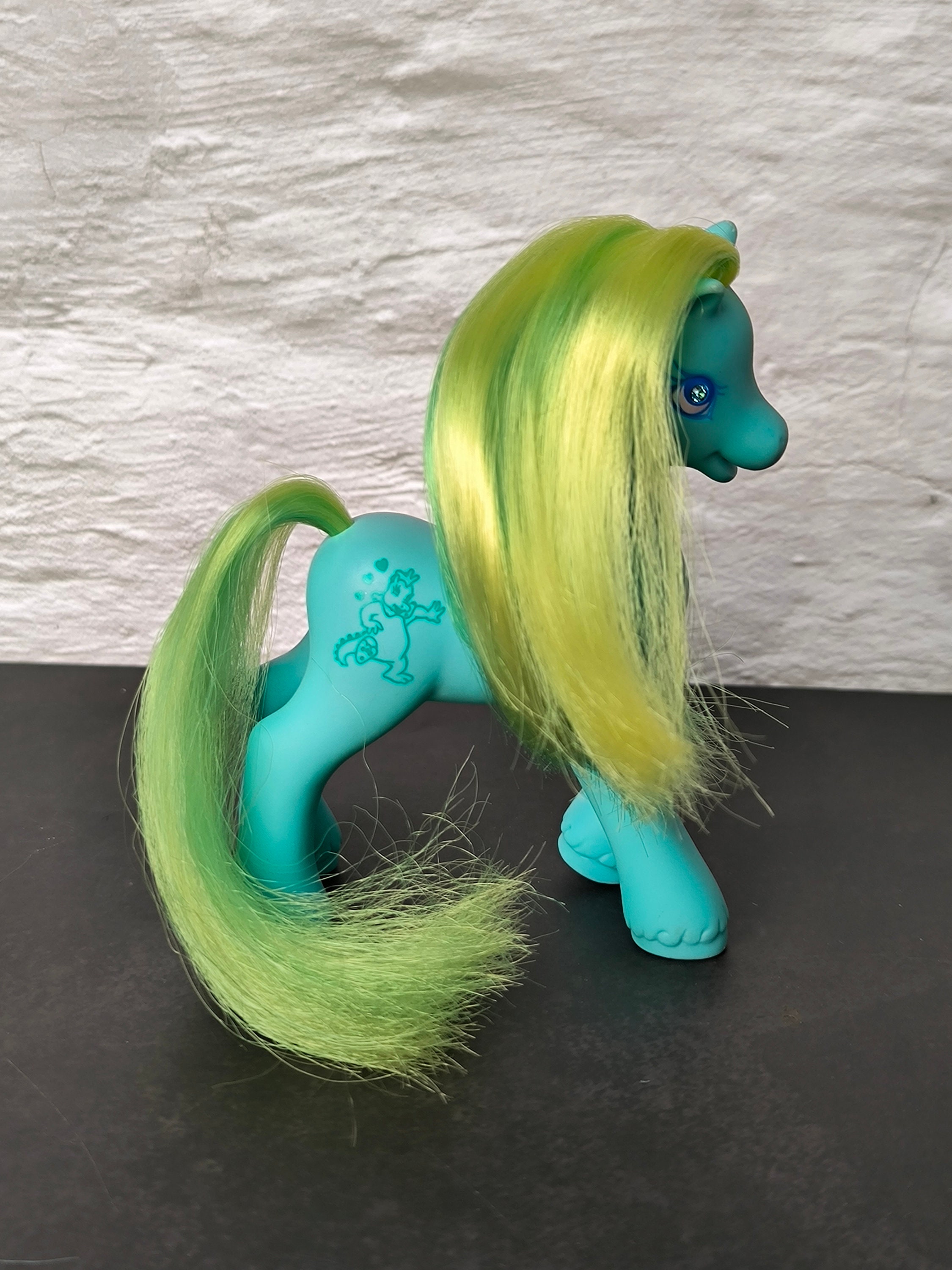 Figurine My Little Pony Mon Petit Poney G2 1997 Silver Swirl Princess