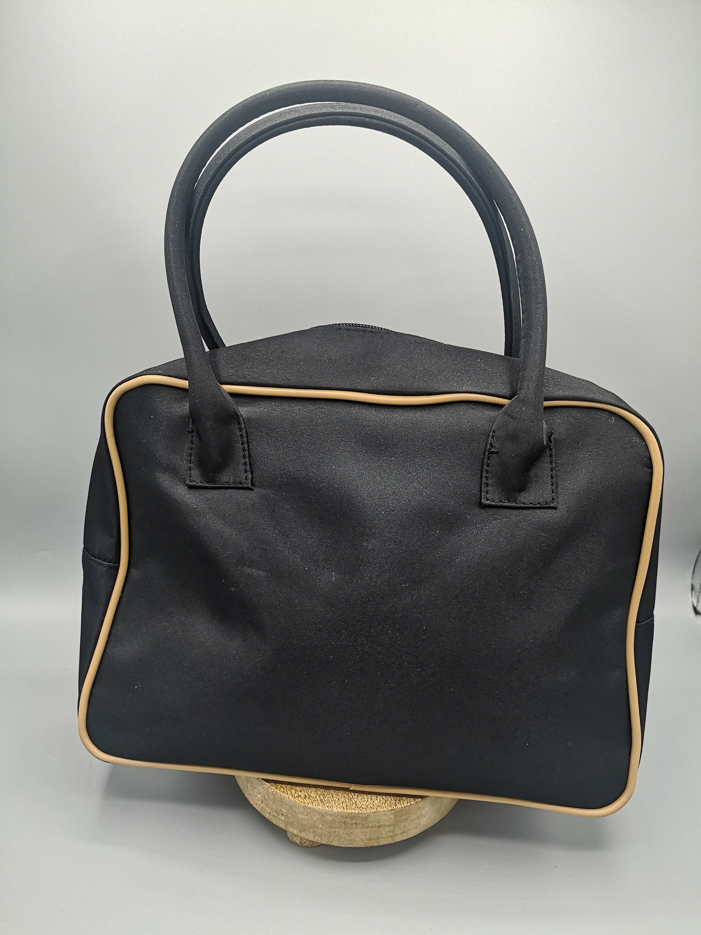 Vintage Pierre Balmain Small Travel Bag, Fabric and Imitation