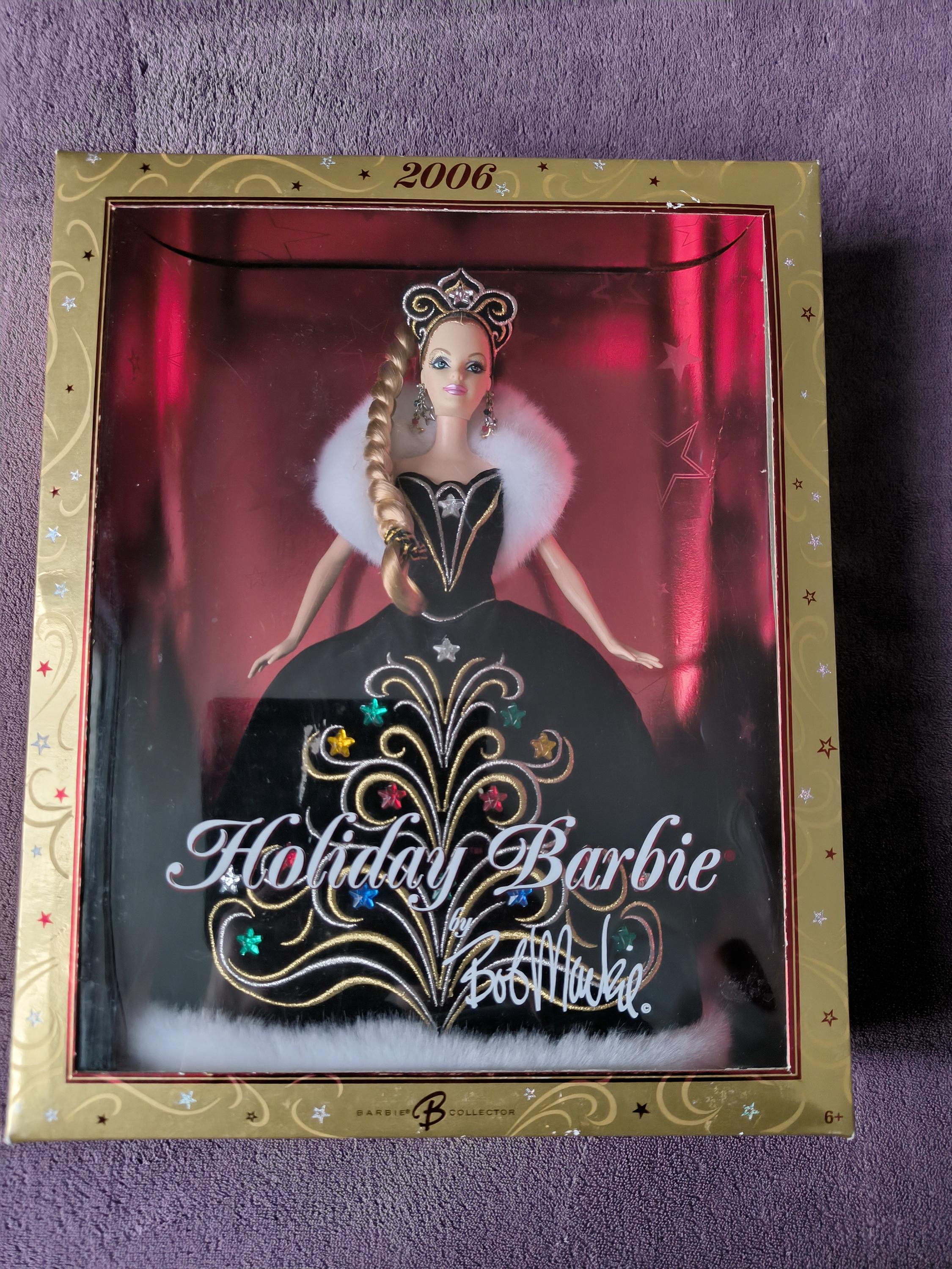 Vintage Holiday Barbie 2006 by Bob Mackie, NRFB, Collectible