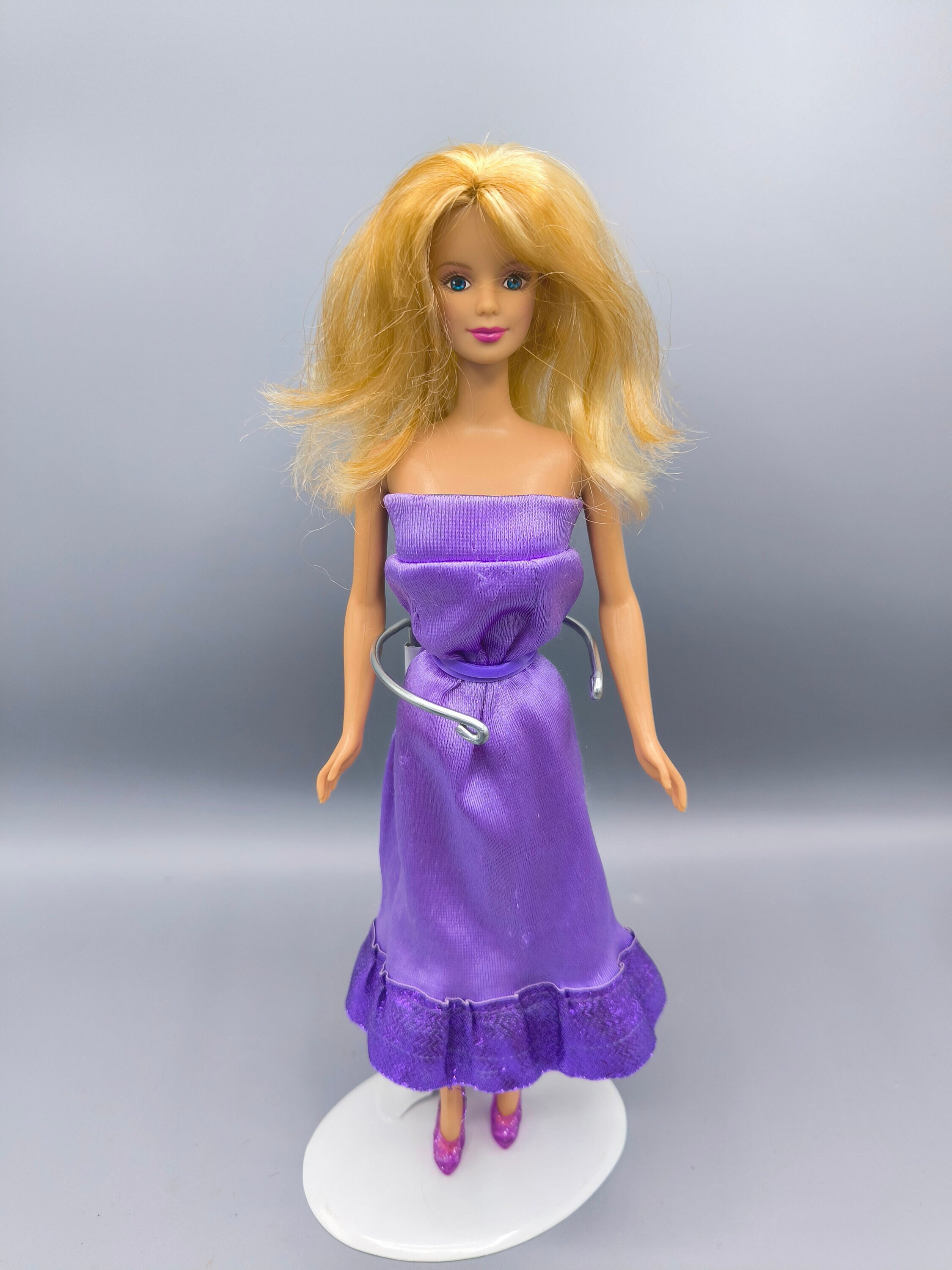 birthday dress brunch Mini - Light Blue Color:Dusty Purple Fashionable Slim Fit Birthday clothes for summer vacation Matching Mom and Baby