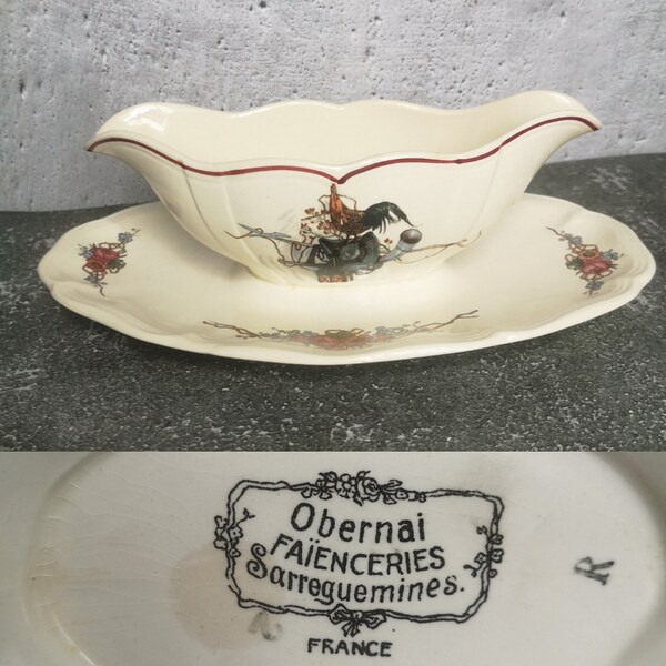 Antique Gravy Boat Etsy