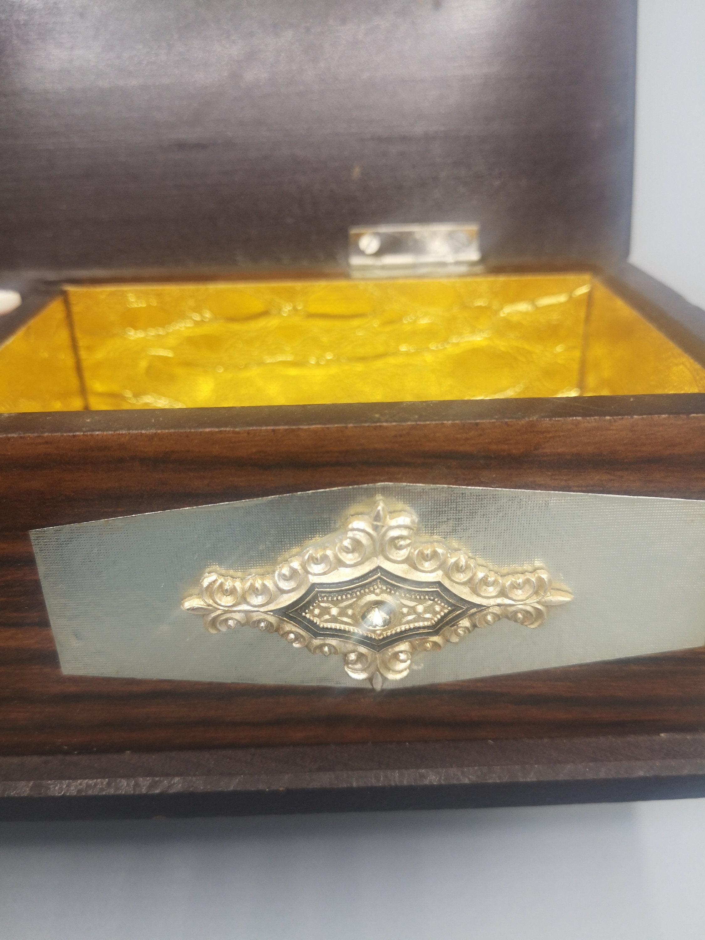 RARE Vintage Music Box Japanese Music Jewelry Box Antique Etsy