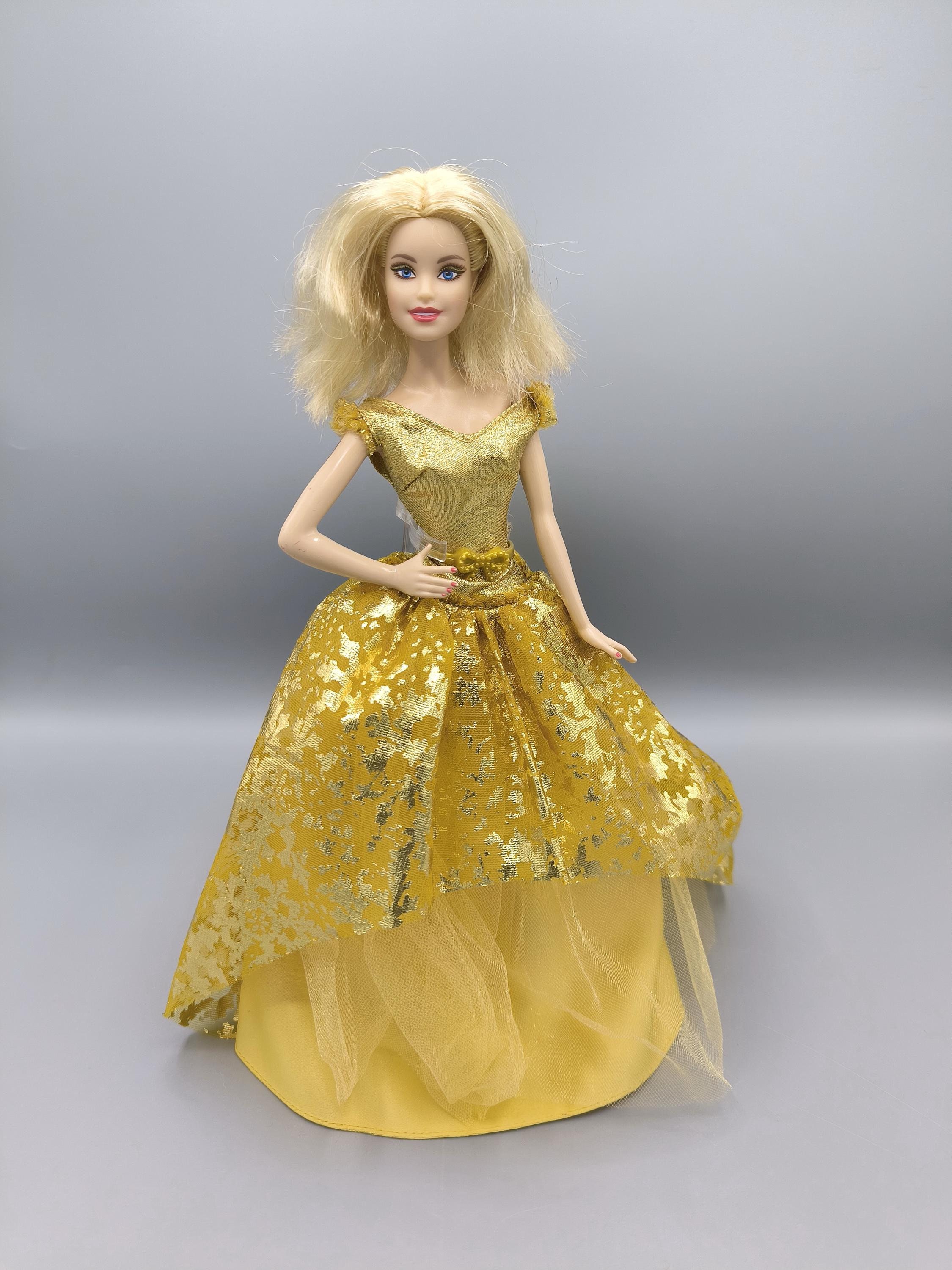 Barbie yellow dress sale