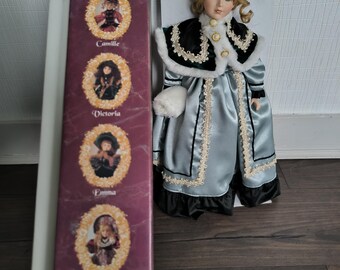 Poupée En Porcelaine First Lady Collection – Opéra Emma (45cm, Luxe)