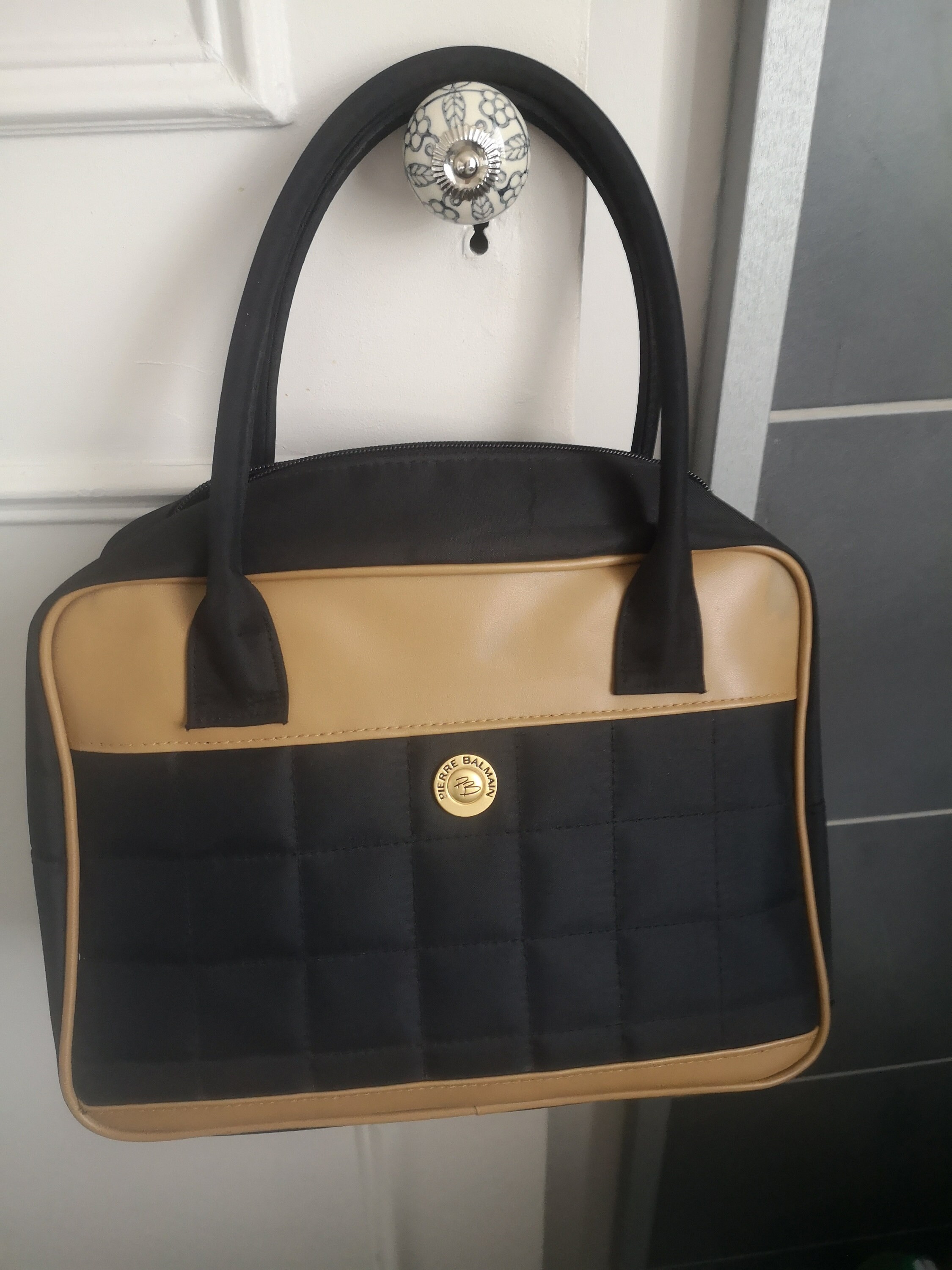 Sac Vanité Vintage Pierre Balmain – Trousse De Voyage, Très Bon état