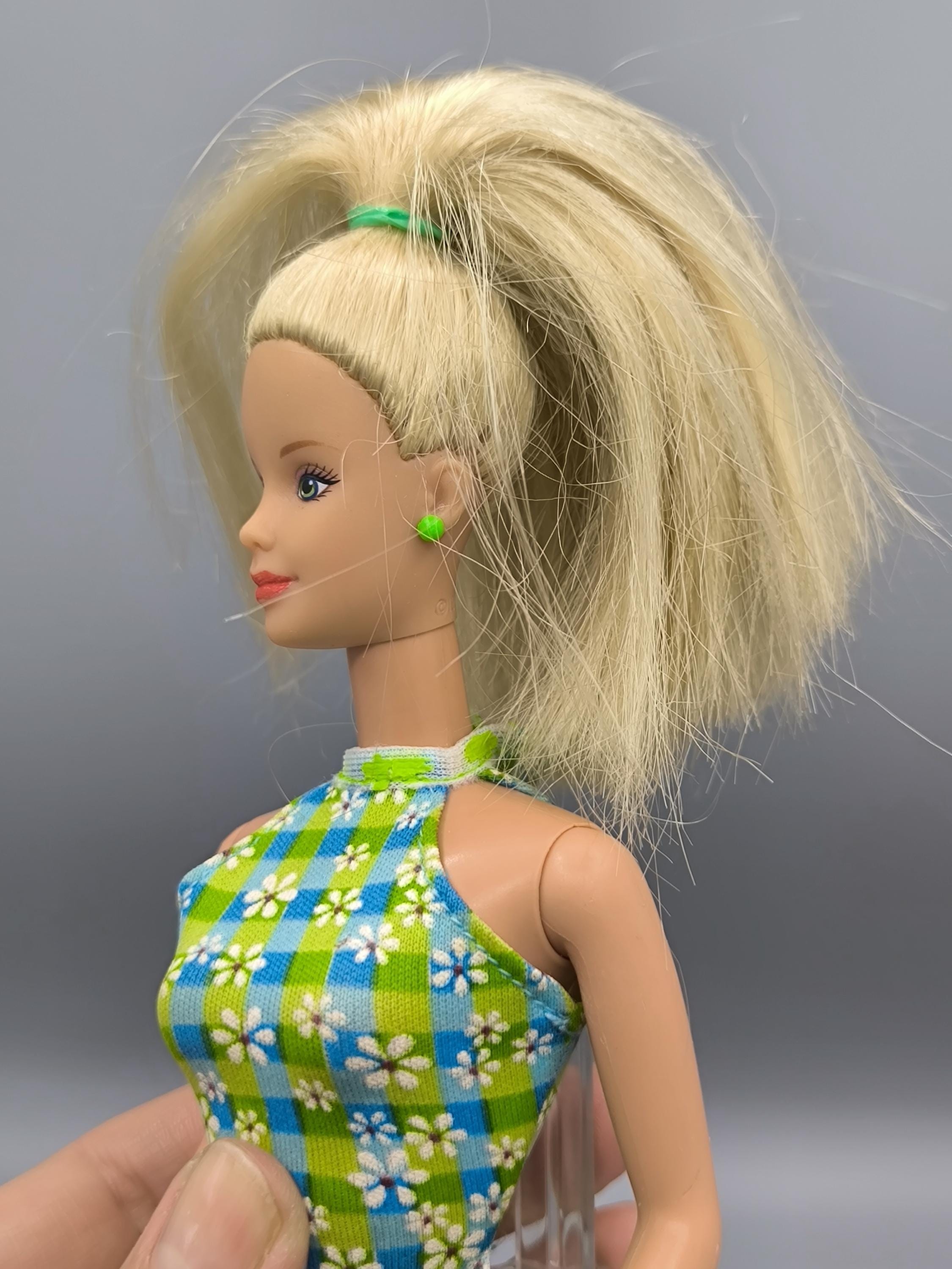 Vintage Barbie Pretty in Plaid 1998, Barbie Bob Mackie Face Mold