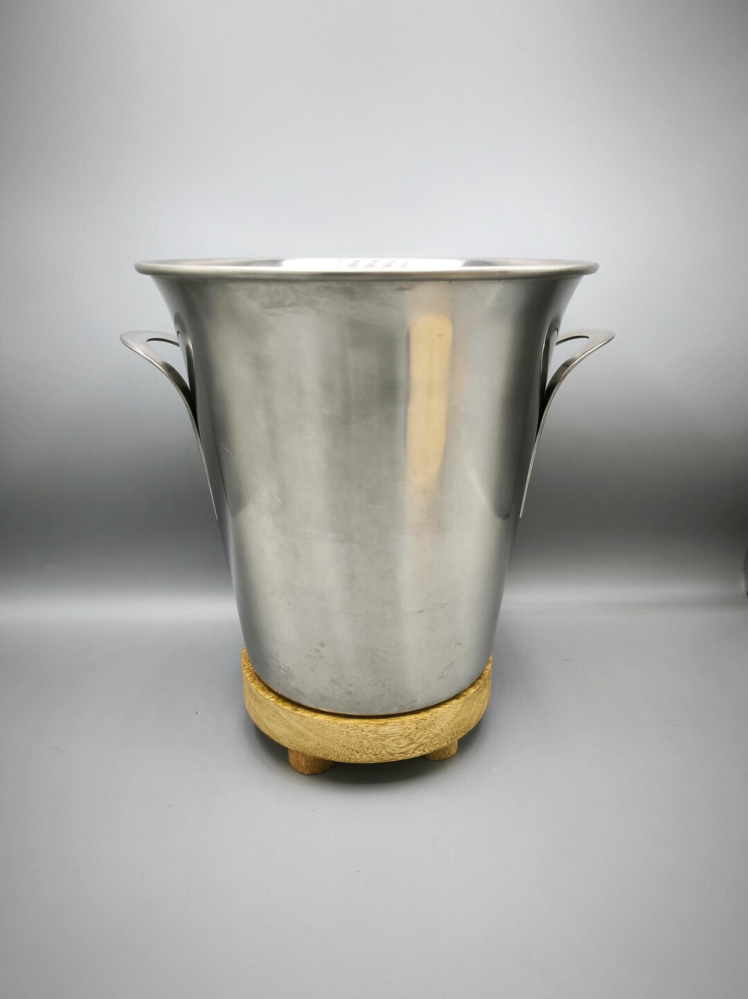 Seau à Glace/Champagne Guy Degrenne Vintage - Inox Massif
