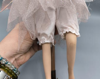 RESERVED for S/vintage Porcelain Elf Doll, Forest Fairy Doll