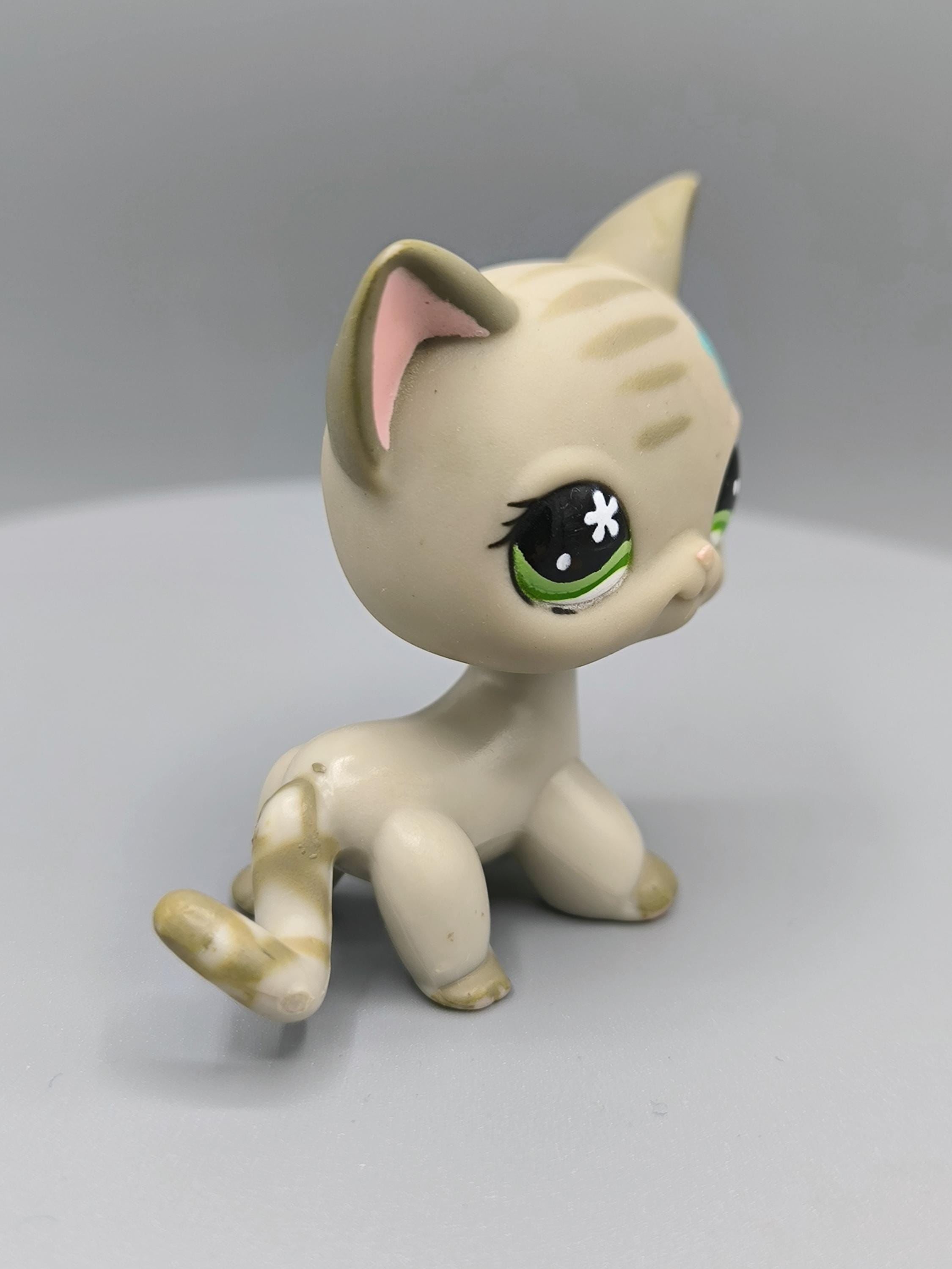 Littlest Pet Shop HASBRO #483 - Chat Européen Authentique - Collection LPS Original