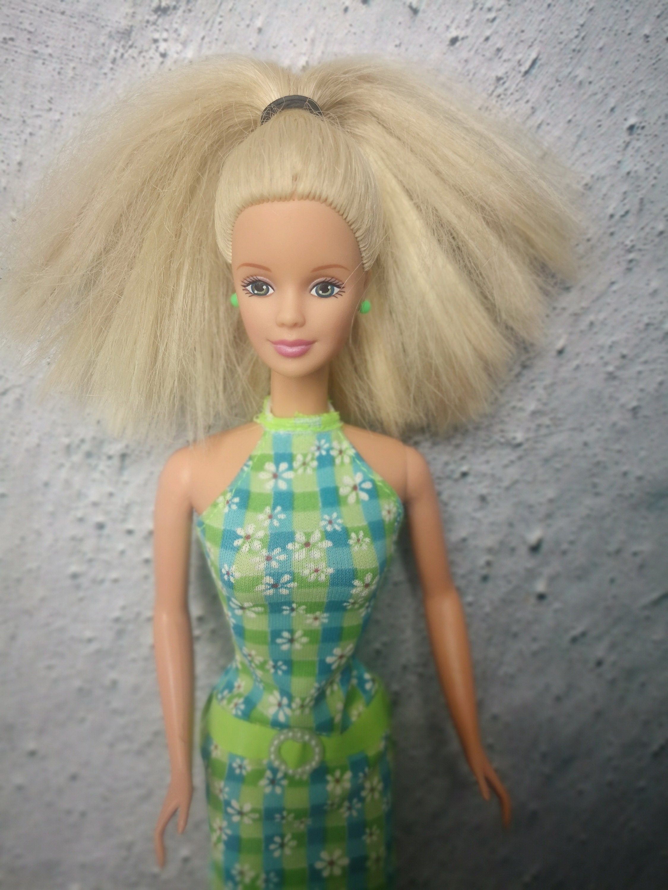 Buy Vintage Pretty in Plaid Barbie 1998 Bob Mackie Face Mold
