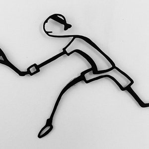 Tennis / player / wall decoration / 3D printing / original creation