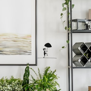 Wall decoration / tightrope walker / 3D printing / homedecor