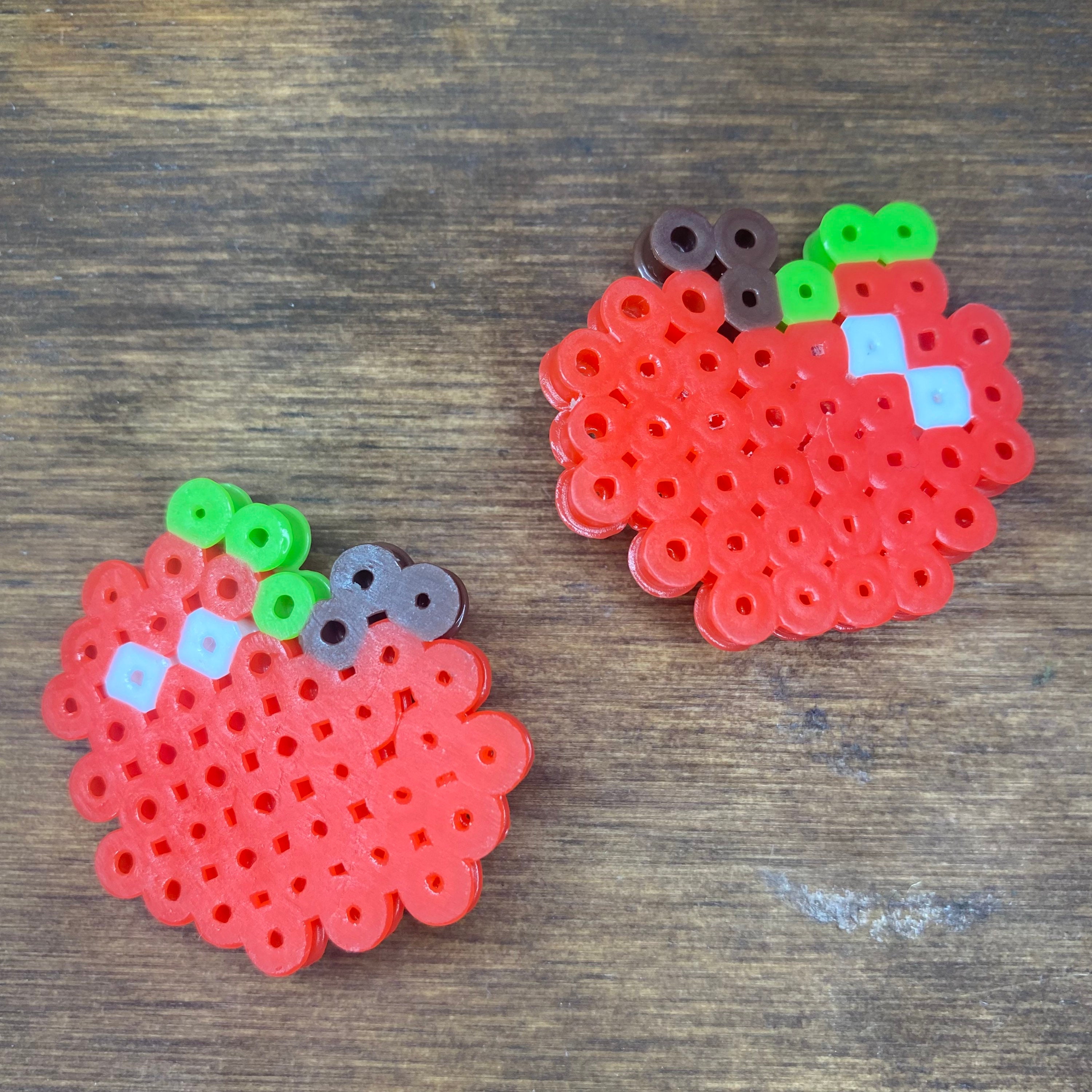 Hama Beads Ideas Apple Nanobeads 124 Apple Yoshi
