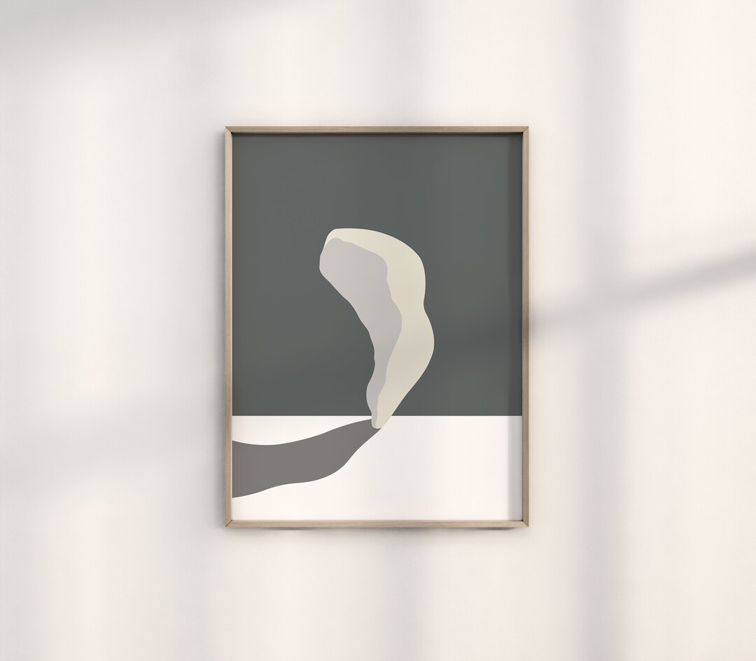Minimalist Art Print , Abstract Art Work, Modern Home Decor, Meditation ...