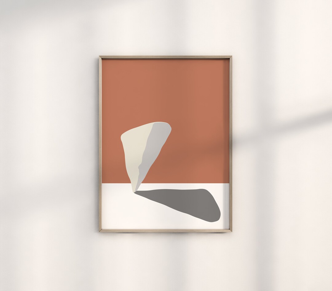 Minimalist Art Print , Abstract Art Work, Modern Home Decor, Meditation ...