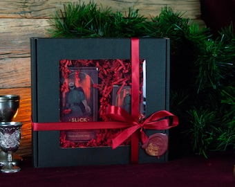 Coffret Bloody Monarch - Baume et huile à barbe - Cuir / Parfum tabac