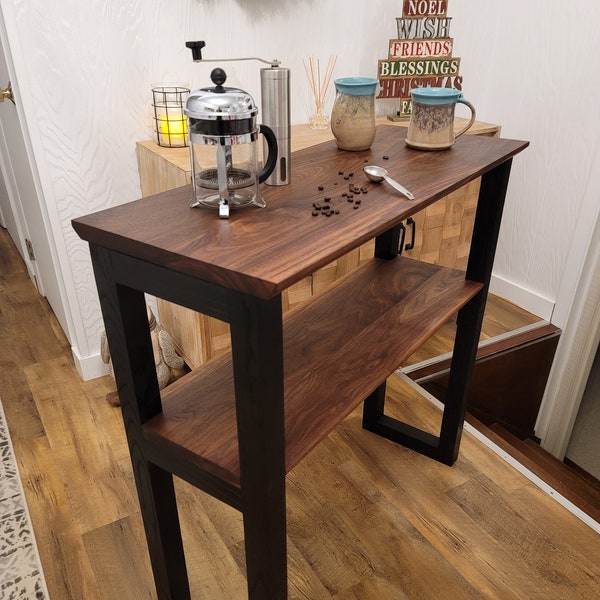Coffee Bar Table Etsy