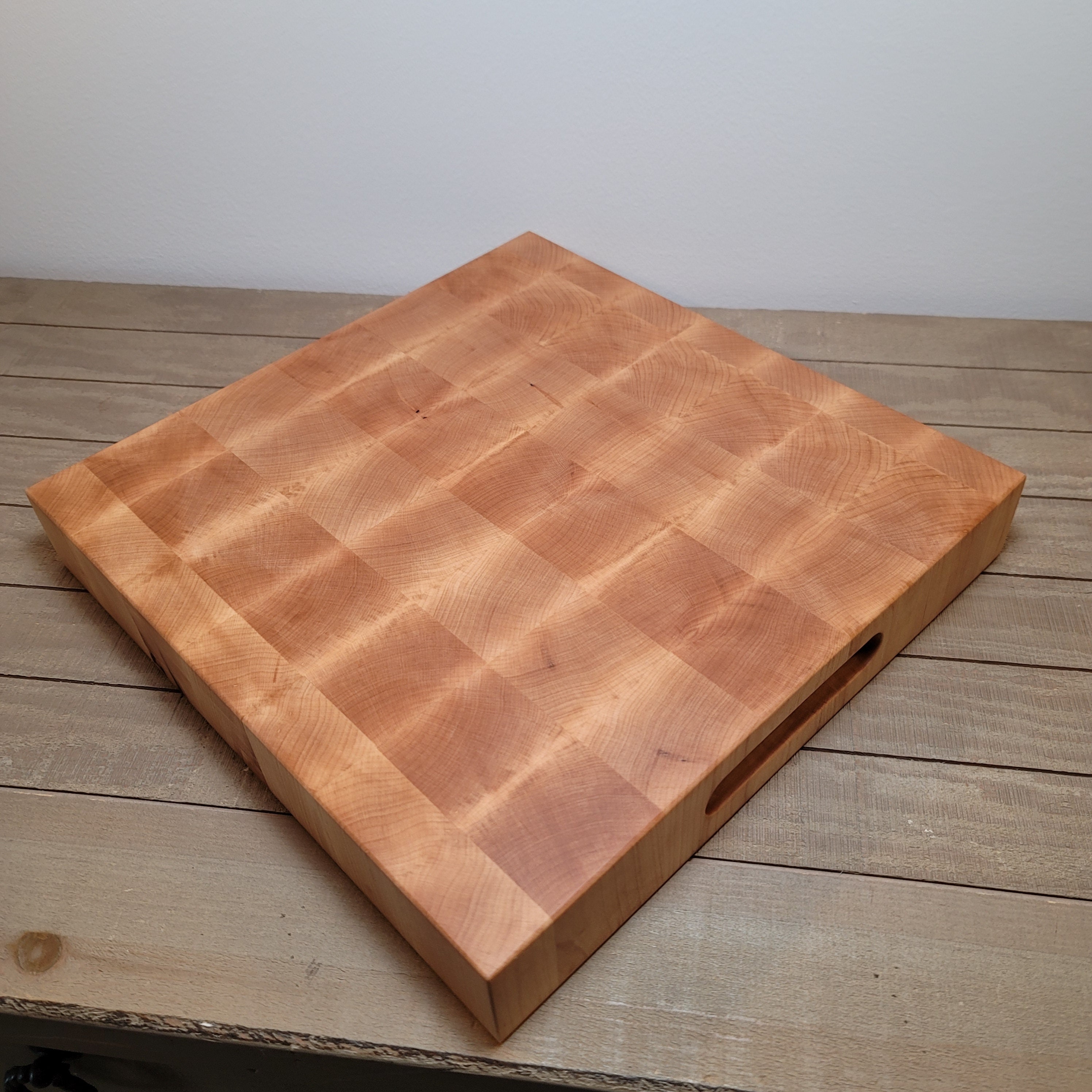 Hard Maple End Grain Butcher Block Cutting Board