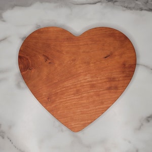 Heart Cutting Board