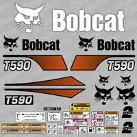 S250 Decal Sticker Kit Old Style for Bobcat® | Replaces OEM # 6732444