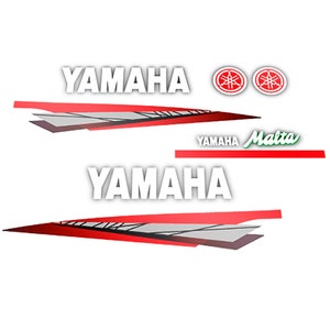 Yamaha Malta (1998-2001) Outboard Decal Sticker Set