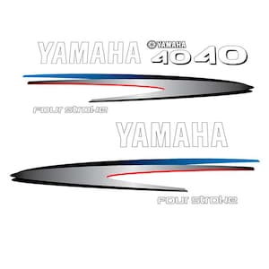 Yamaha 40 - 50 Four Stroke (2002-2006) Outboard Decal Sticker Set