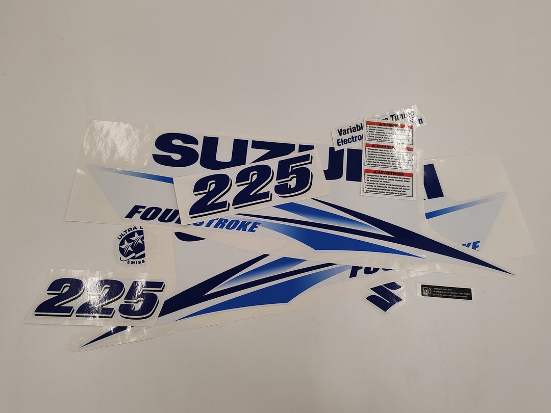 Suzuki 225 Four Stroke BLUE (2010) Aftermarket Replacement Outboard ...