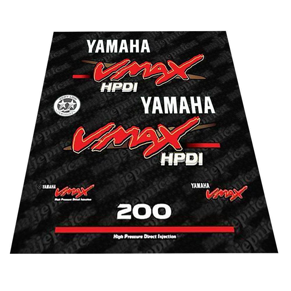 ヤマハ VMAX 200 / 225 / 250 船外機 デカール ステッカー