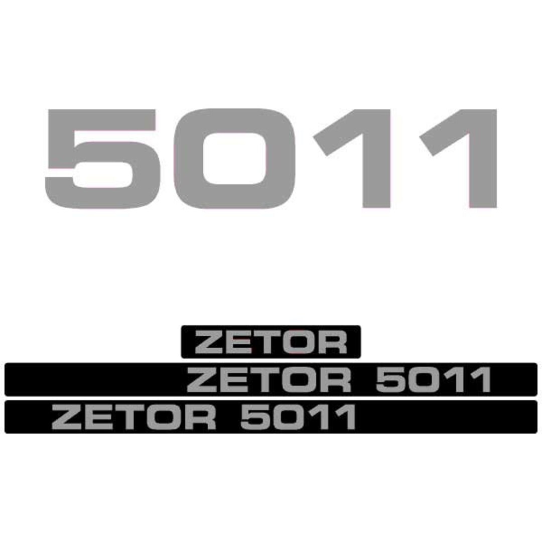 Ze511 Sticker Zetor 5011 Aftermarket Tractor Decal / Aufkleber / Adesivo / Sticker ...