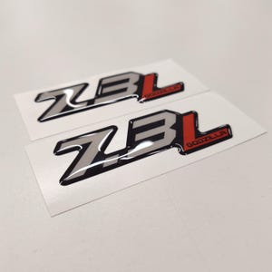 7.3L ゴジラ 3D アフターマーケット交換用デカール ドーム型 2枚 / ステッカー 樹脂セット