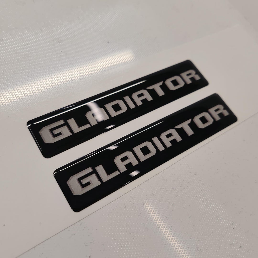 Ford Performance 3D Domed Badge Emblem Decals 2pcs / Sticker Resin Set - Foto 4