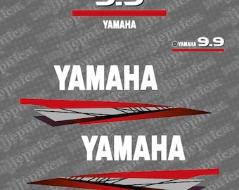 Yamaha 9.9 (1998-2001) Outboard Decal Sticker Set