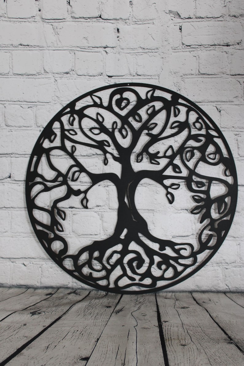 Metal Tree of Life Wall Art: Weatherproof Indoor/outdoor Decor - Etsy