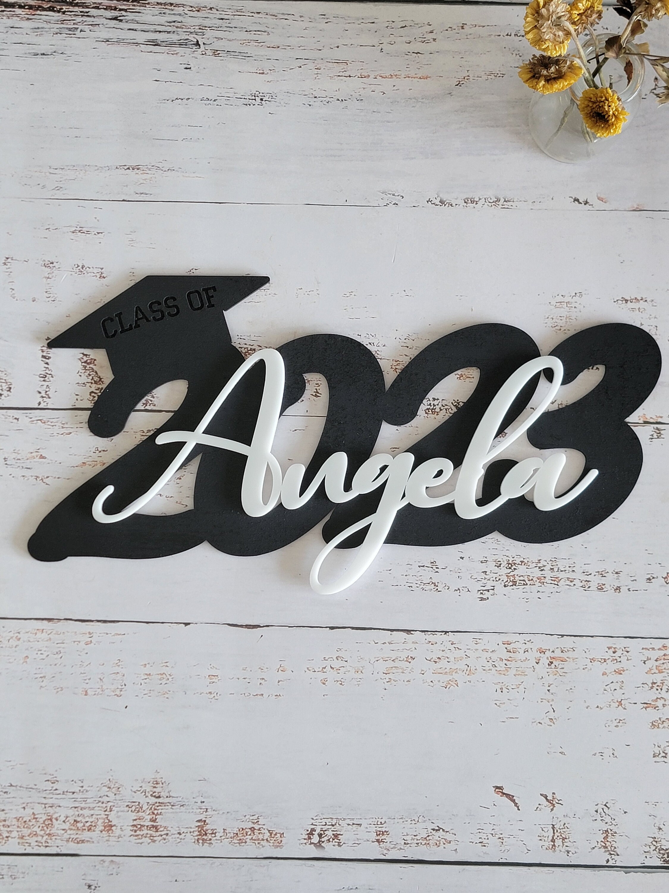 Graduation Hat Sign Personalized Graduation Cap Wood Sign: 2026 Grad Party Decor - Etsy