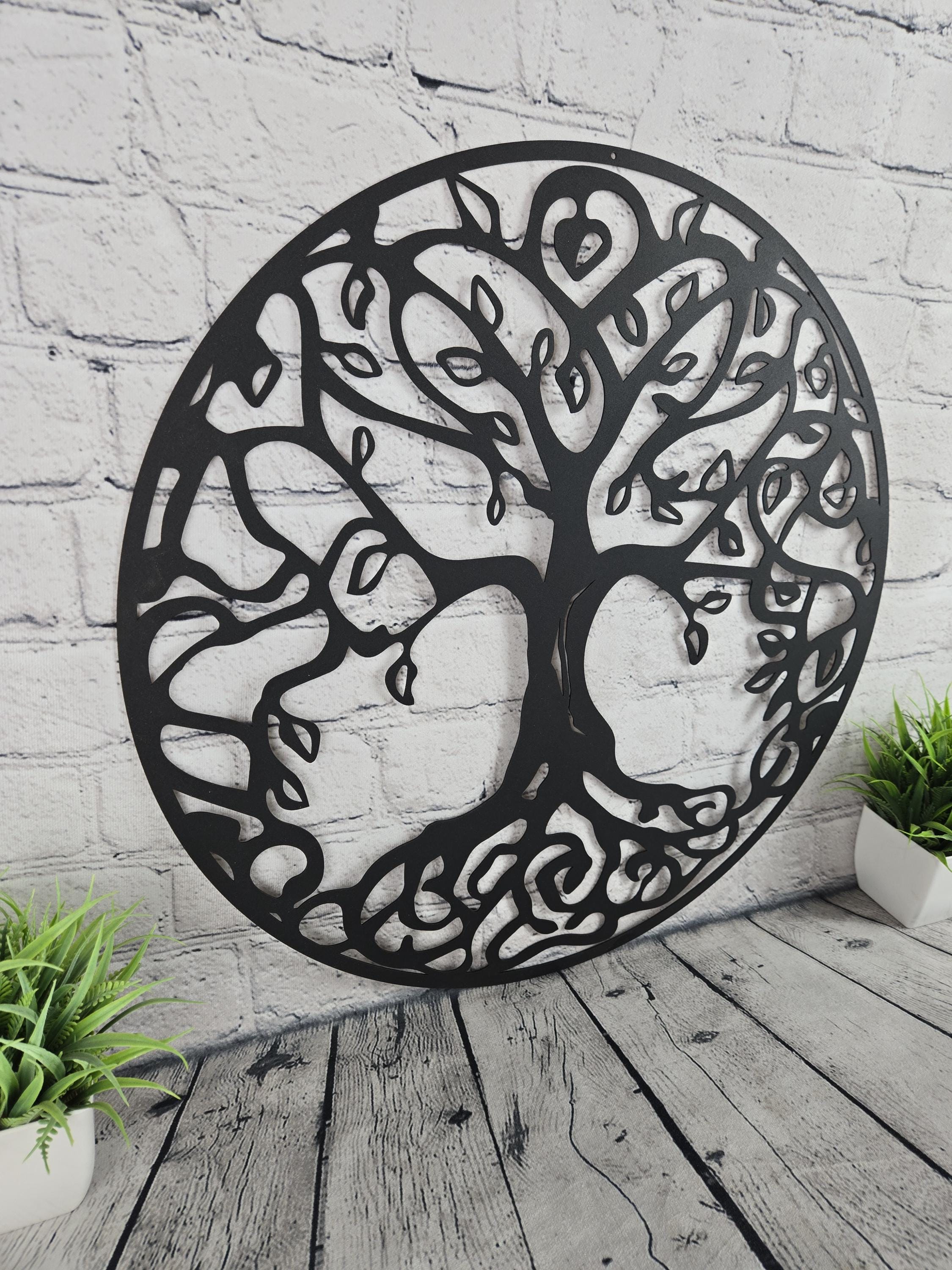 Metal Tree of Life Wall Art: Weatherproof Indoor/outdoor Decor - Etsy