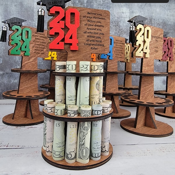 Graduation Gift Money Holder, Tiered Graduation Money Cake, Gaduation Gift Ideas For Him, Gift ideas for Her, Personalized Graduation Gift