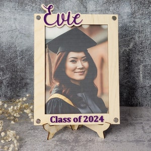 Graduation 2025 Picture Frame | Personalized Class of 2025 Gift for Graduates | 2025 Graduation Gift | Graduate Class of 2025 Photo Frame