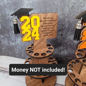 Graduation Gift Money Holder, Tiered Graduation Money Cake, Gaduation Gift Ideas For Him, Gift ideas for Her, Personalized Graduation Gift image 8