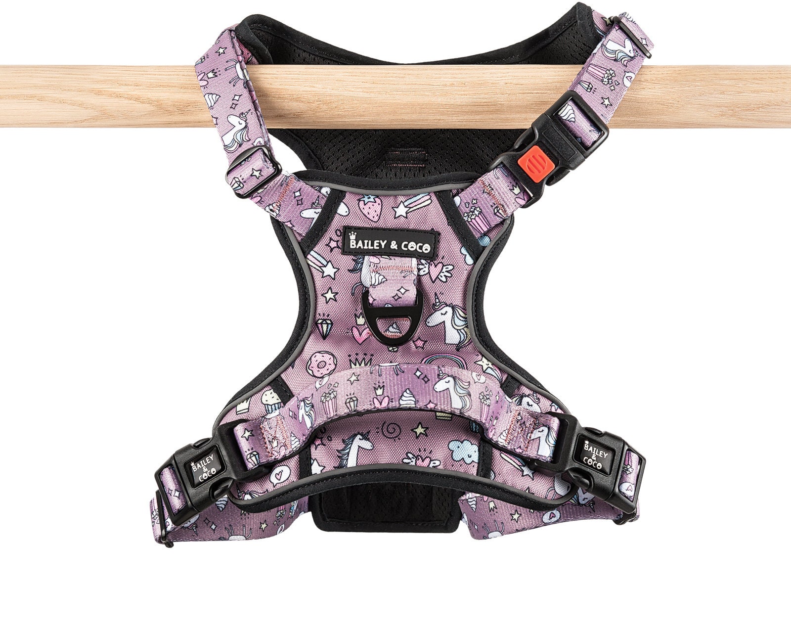 Bailey and Coco Dog Harness With Handle No Pull Unicorn Etsy UK