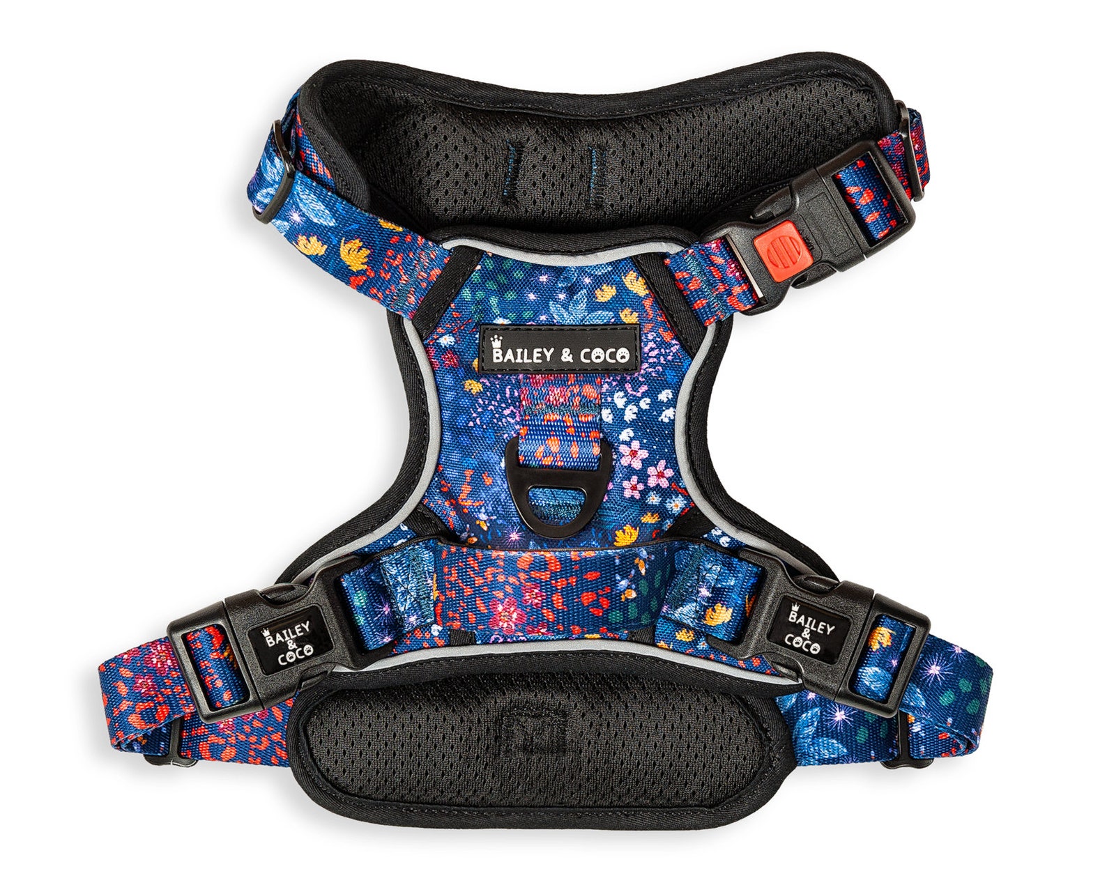 Bailey and Coco Dog Harness With Handle No Pull Colourful Etsy