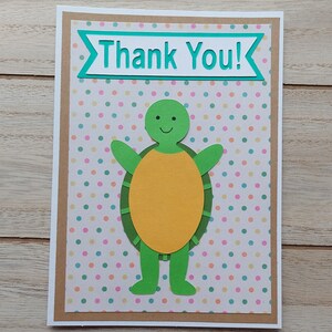 Turtle Thank You Card
