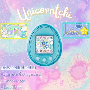 Tamagotchi 4U character Unicorntchi