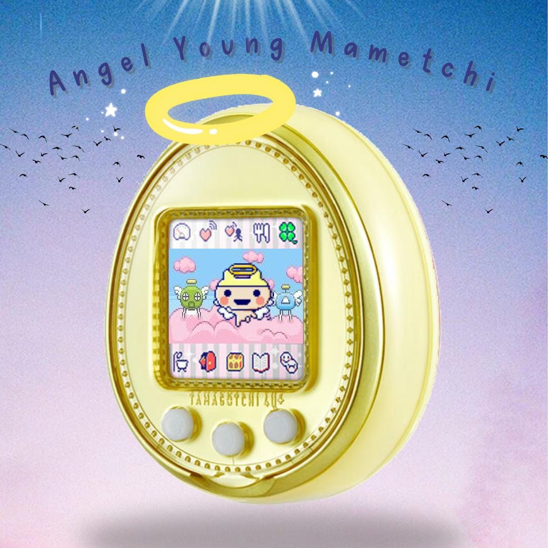Tamagotchi 4U Character Angel Young Mametchi - Etsy