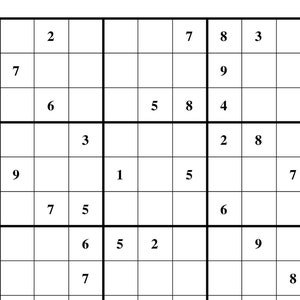 4000 Sudoku EASY Skill Level Printable Digital Download - Great Game Puzzle for Gift, Relaxation, and Template w/ Solutions