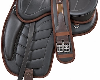 Best Selling Brown treeless freemax leather saddle leather freemax softy