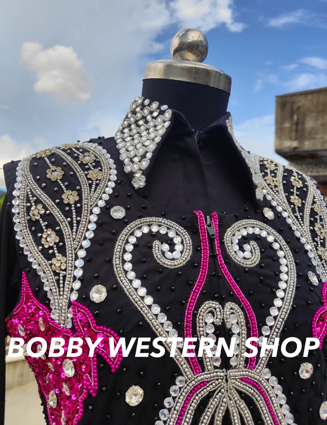 Veste Western Show Pour Femme – Galaxy Leathers – Showmanship, équitation