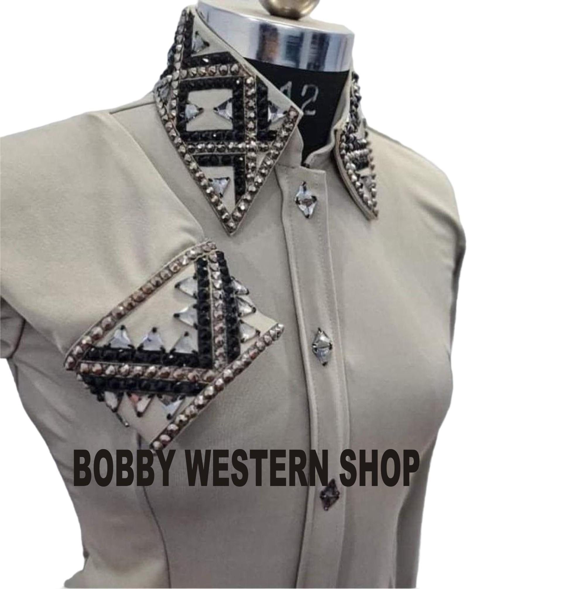 Chemises Western Femme Avec Strass - Fabriquées En Inde (occasion)