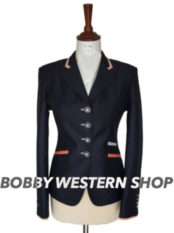 Custom Made Hunter Navy Blue Hunt Coat With Riding Jacket Jumping Coat Hunting Jacket Ladies Horsemanship Western Wear Etsy Ireland